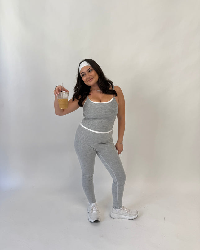 Contrast Binding Legging