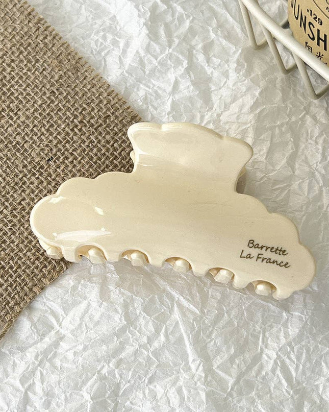 Scalloped Claw Clip
