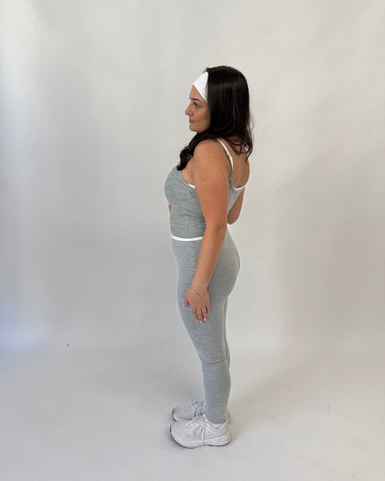 Contrast Double Layered Tank Top