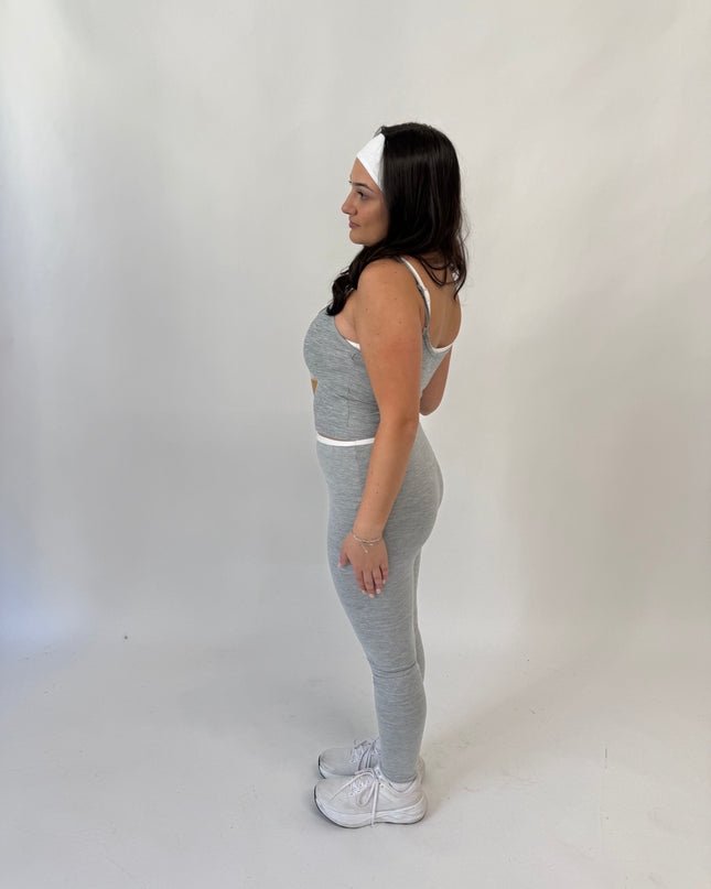 Contrast Double Layered Tank Top
