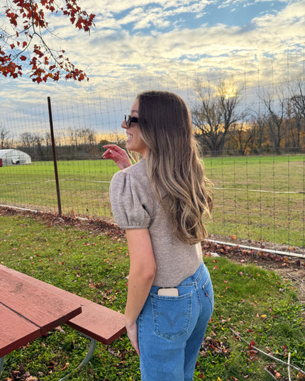 James Short Sleeve Sweater