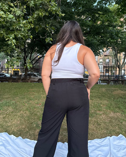 On The Go Wide Leg Trousers