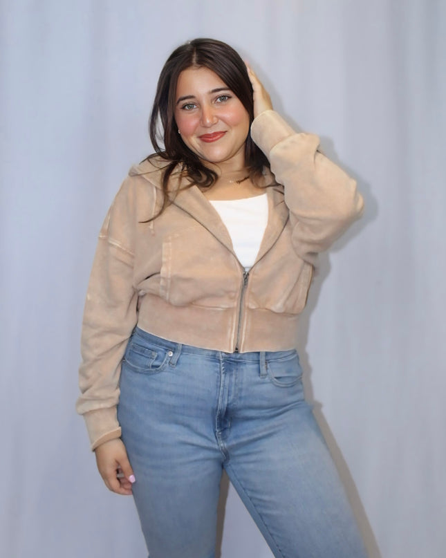 Willa Cozy Cropped Hoodie