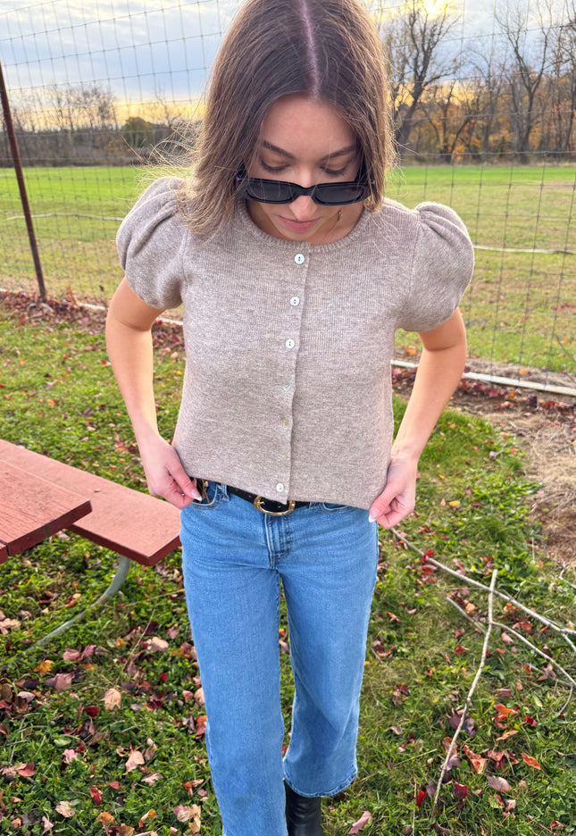 James Short Sleeve Sweater