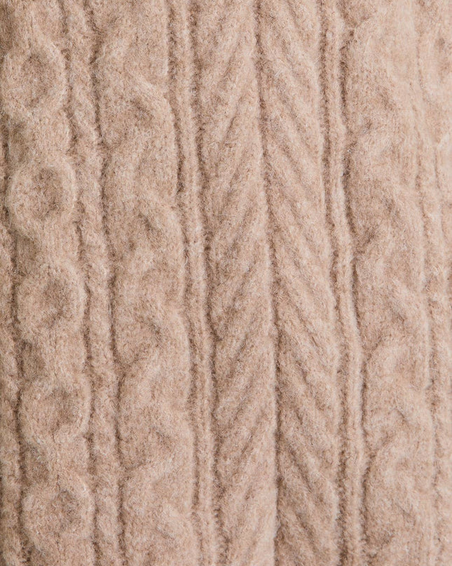 Cozy Cable Off Shoulder Sweater