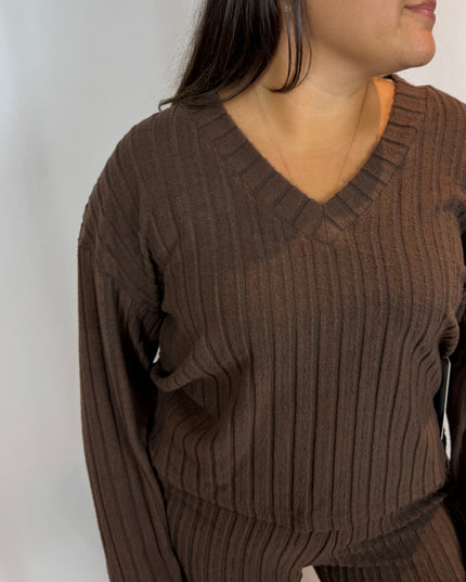 Khloe V-Neck Lounge Set