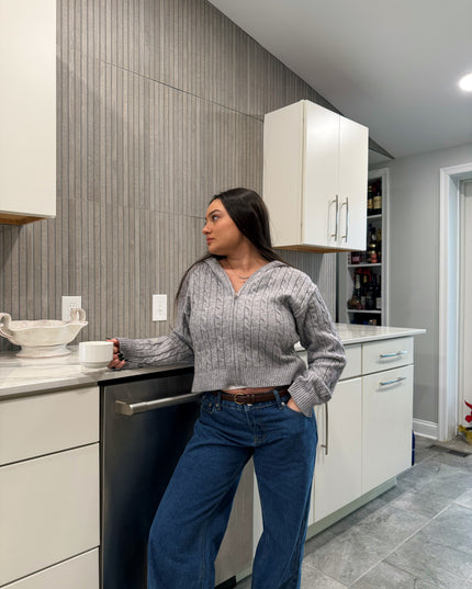 Quincy Zip Up Cardigan