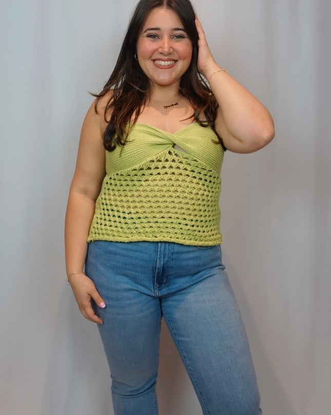 Hayden Twisted Sweater Top