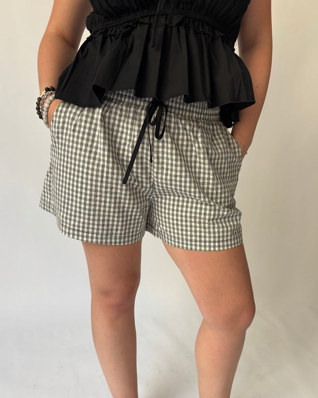Mariella Plaid Shorts