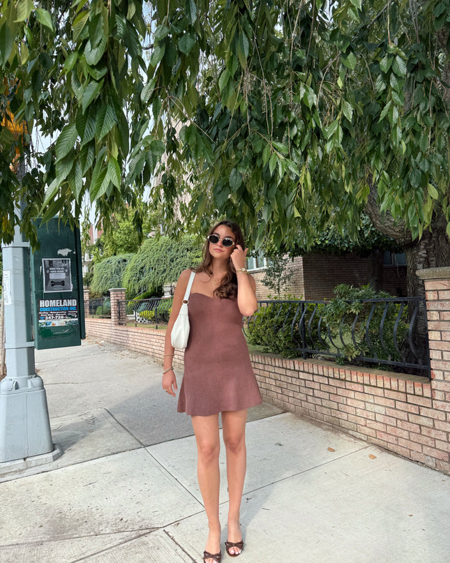 Baylee Strapless Sweater Mini Dress