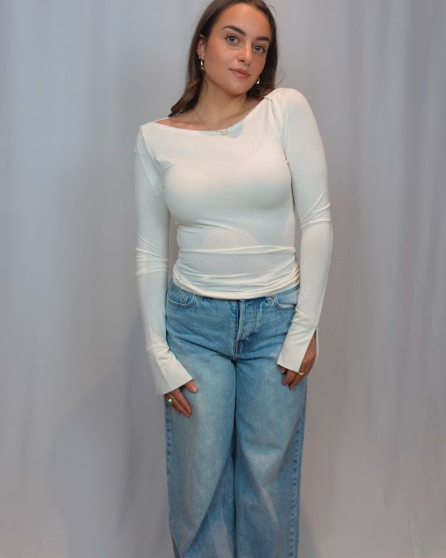 Ellie Boat Neck Top
