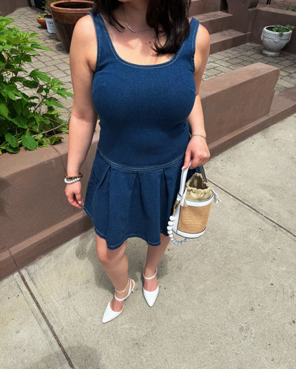Aria Denim Dress