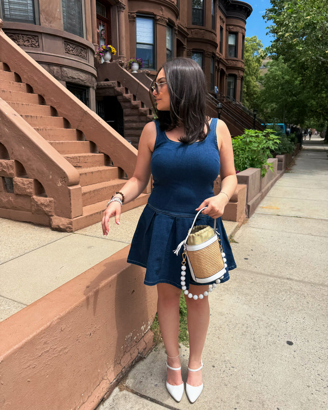 Aria Denim Dress
