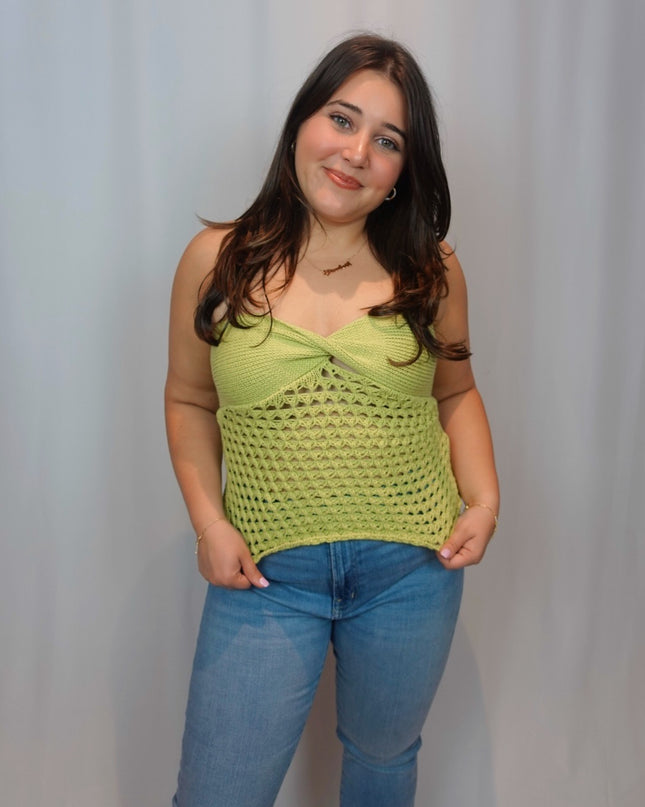 Hayden Twisted Sweater Top