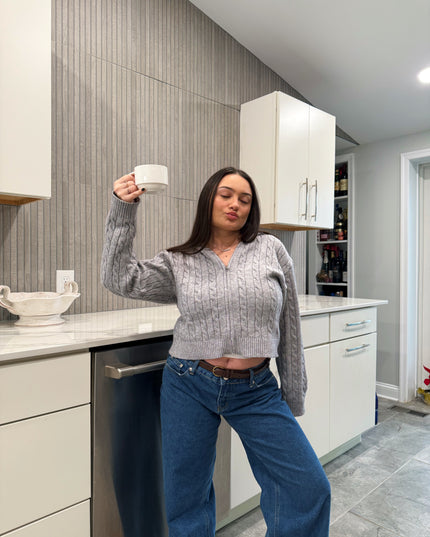 Quincy Zip Up Cardigan