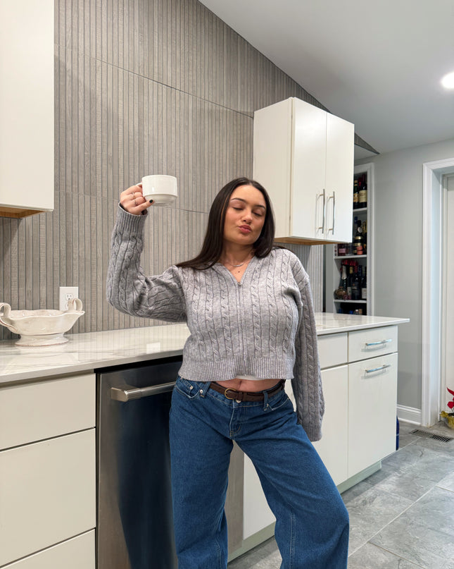 Quincy Zip Up Cardigan