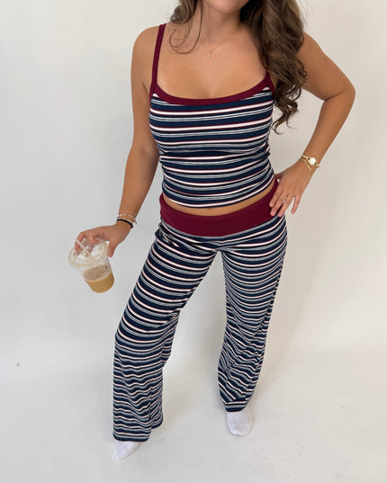Rory Striped Lounge Set