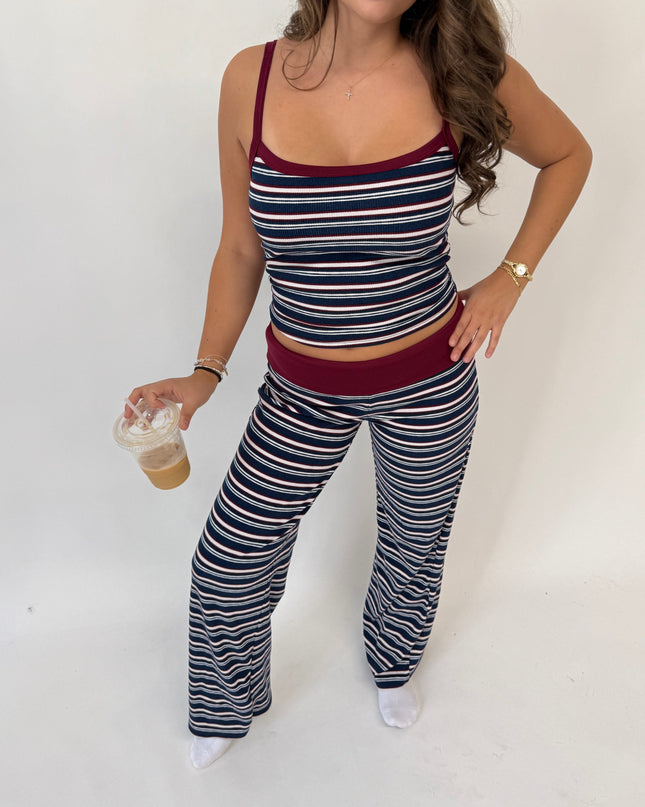 Rory Striped Lounge Set