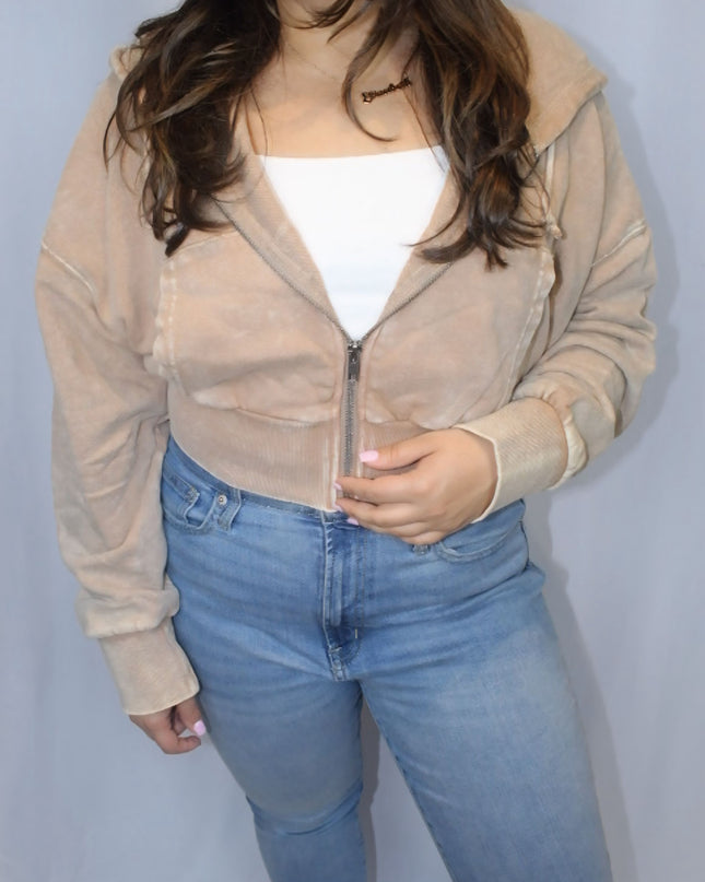 Willa Cozy Cropped Hoodie