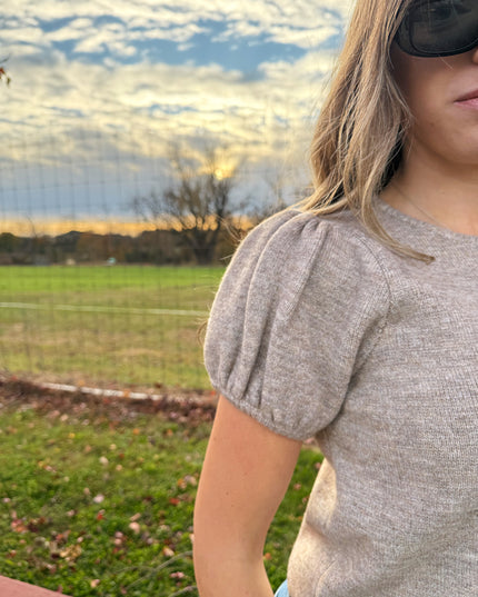 James Short Sleeve Sweater