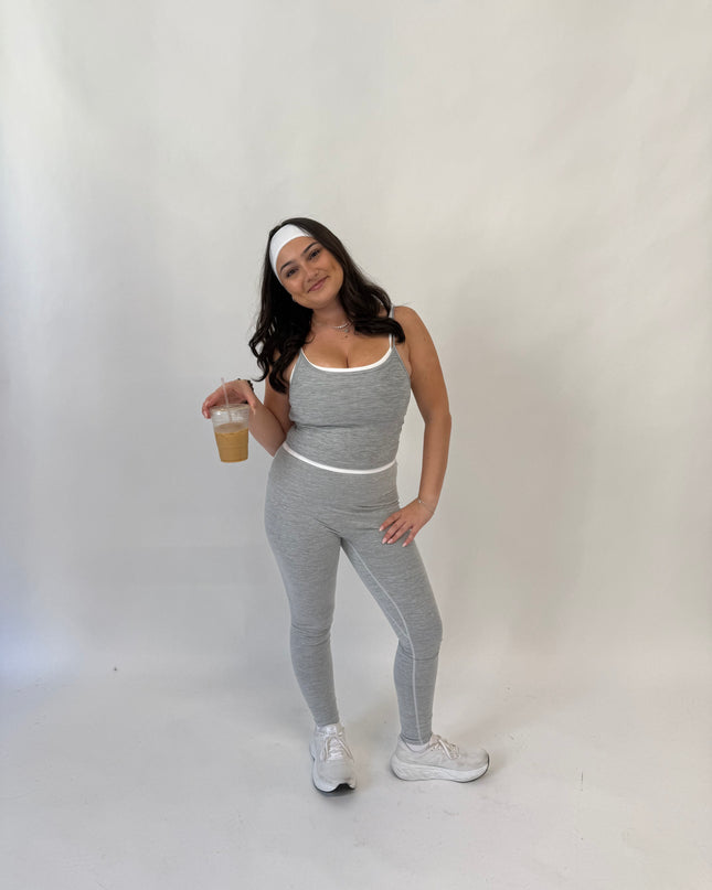 Contrast Double Layered Tank Top