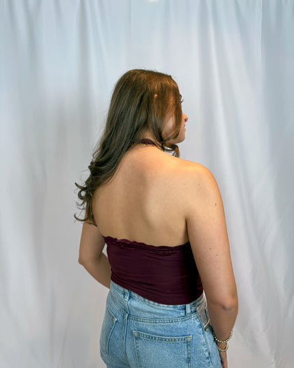 Millie Lace Halter Top