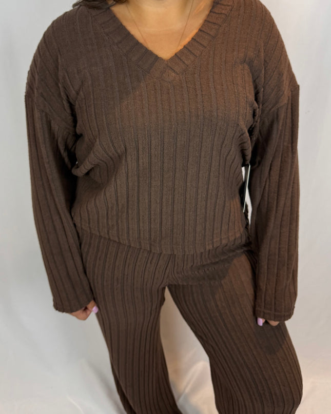 Khloe V-Neck Lounge Set