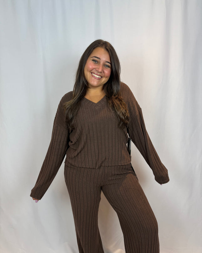 Khloe V-Neck Lounge Set