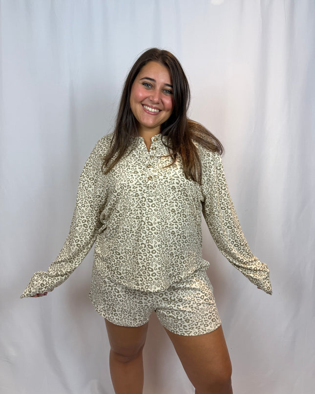 Lazy Day Shorts Set