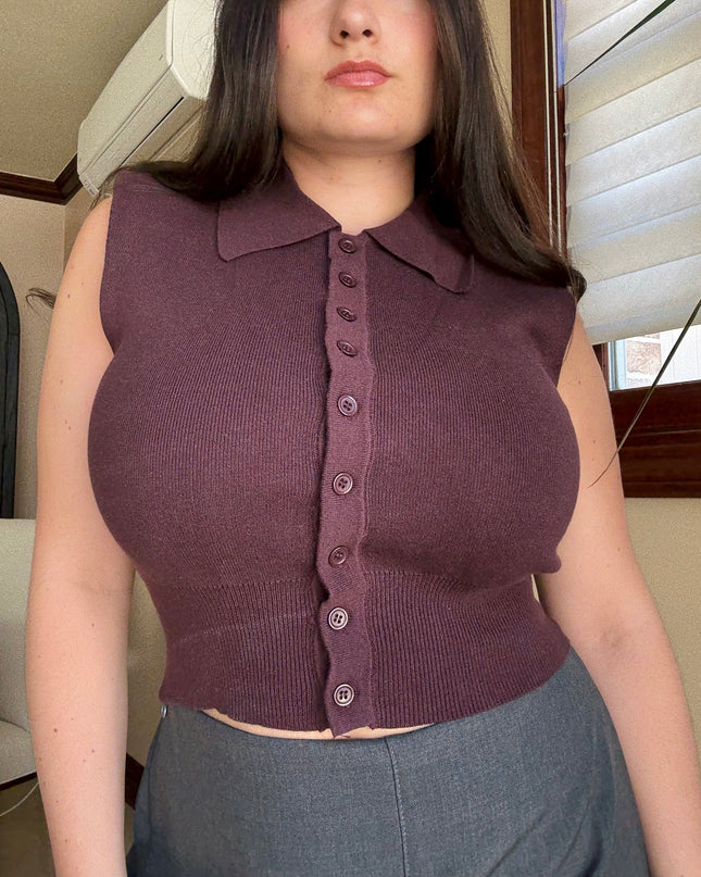Ariela Collared Top