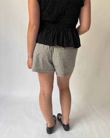Mariella Plaid Shorts