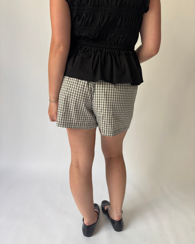 Mariella Plaid Shorts