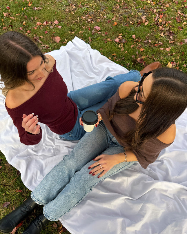 Espresso Poncho Sweater