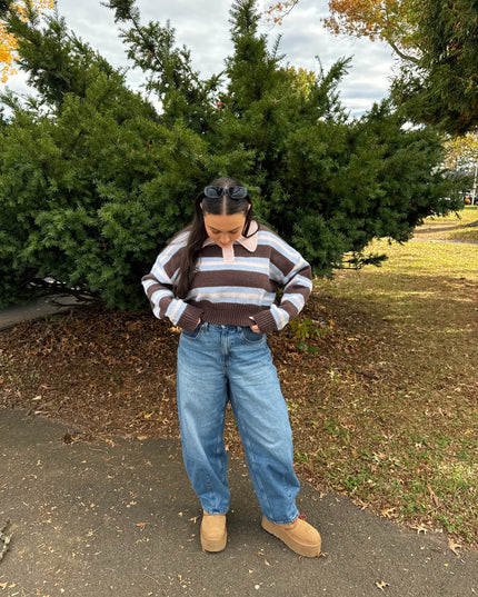 Alaina Collared Sweater