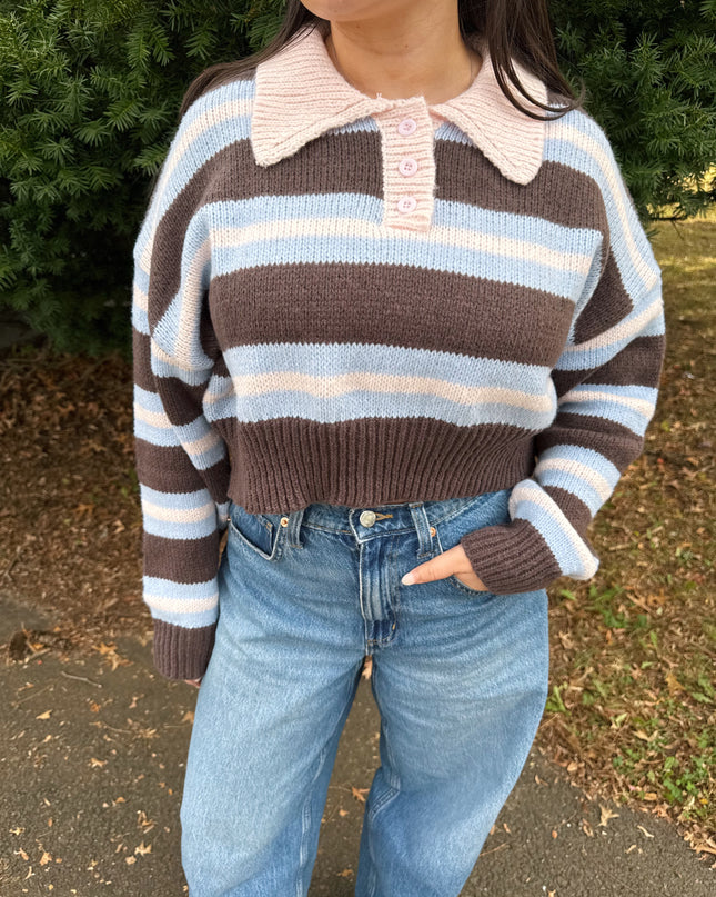 Alaina Collared Sweater