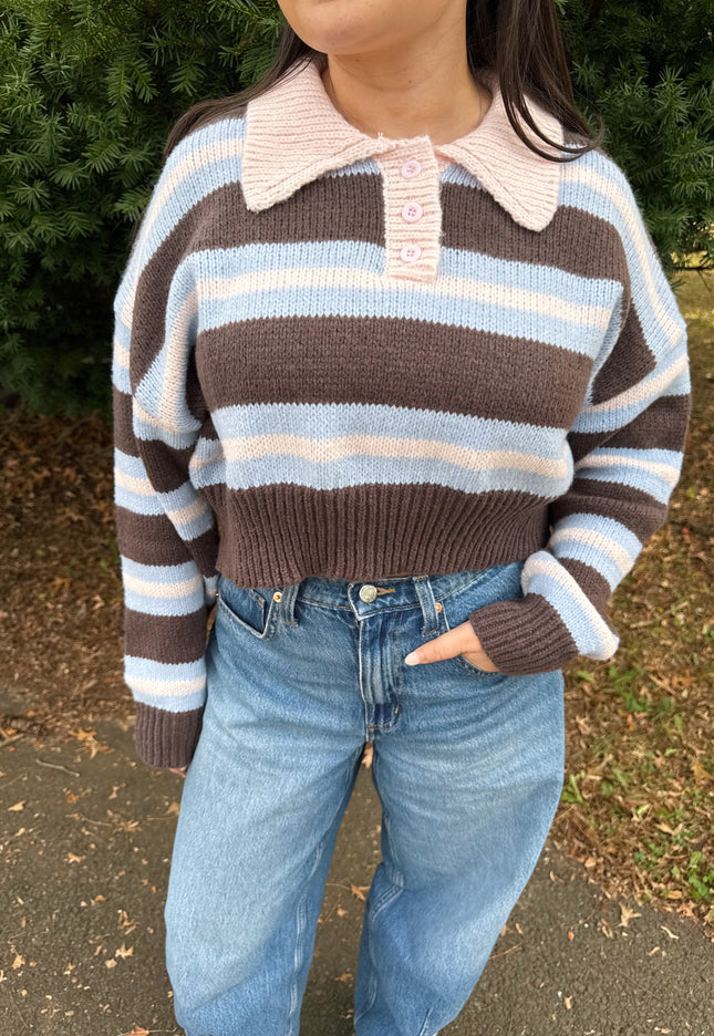 Alaina Collared Sweater