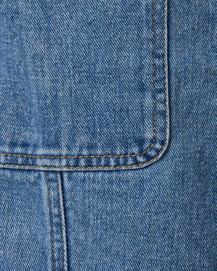 Ayla Denim Top